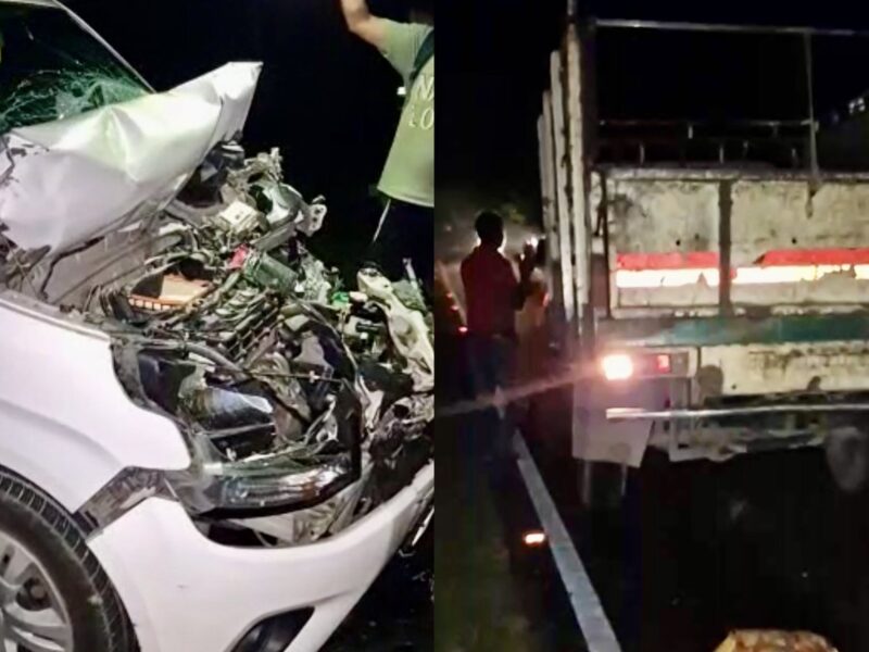 One Critical After Car and Van Crash in Chalsa, Dooars
